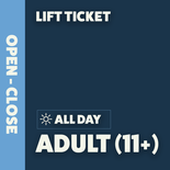 All day ticket - Adult (11 & older )