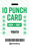 Junior 10 Punch Card